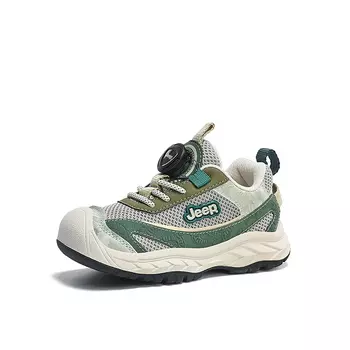 Кроссовки Jeep Kids Lifestyle Shoes Kids Low-top White/green, слоновая кость/зеленый