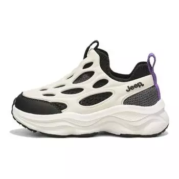 Кроссовки Jeep Kids Lifestyle Shoes Kids Low-top Black/White, белый/черный