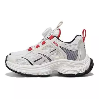 Кроссовки Jeep Kids Lifestyle Shoes Kids Low-top White/Red, белый/красный