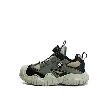 Кроссовки Jeep Kids Lifestyle Shoes Kids Low-top Military Green, черный/хаки