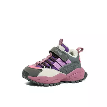Кроссовки Jeep Kids Lifestyle Shoes Kids Low-top Purple/Grey, серый
