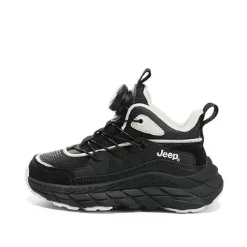 Кроссовки Jeep Kids Lifestyle Shoes Kids Low-top Panda Black, цвет Panda Black