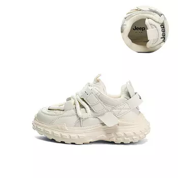 Кроссовки Jeep Kids Lifestyle Shoes Kids Low-top Beige, бежевый