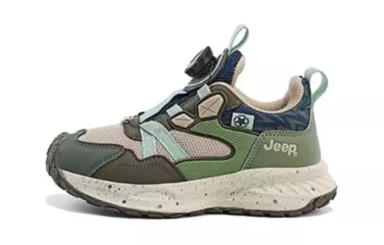 Кроссовки Jeep Kids Lifestyle Shoes Kids Low-top Green, зеленый
