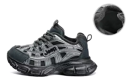 Кроссовки Jeep Kids Lifestyle Shoes Kids Low-top, черный/розовый