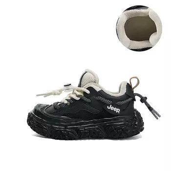 Кроссовки Jeep Kids Lifestyle Shoes Kids Low-top Black, черный