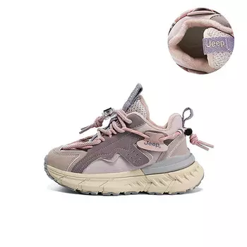 Кроссовки Jeep Kids Lifestyle Shoes Kids Low-top Purple, цвет Taro purple (velvet)