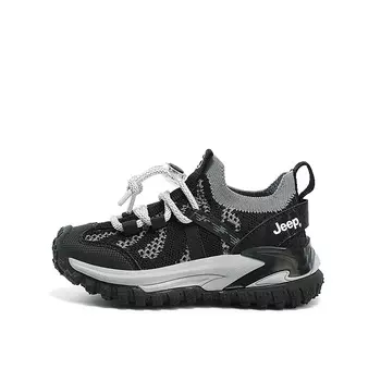 Кроссовки Jeep Kids Lifestyle Shoes Kids Low-top Gray, черный/серый