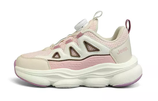 Кроссовки Jeep Kids Lifestyle Shoes Kids Low-top, черный/бежевый