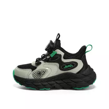 Кроссовки Jeep Kids Lifestyle Shoes Kids Low-top Green, зеленый