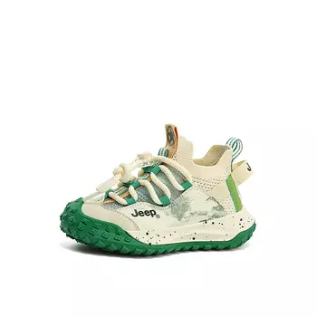 Кроссовки Jeep Kids Lifestyle Shoes Kids Low-top Green, White, цвет The Wizard of Oz / Ivory