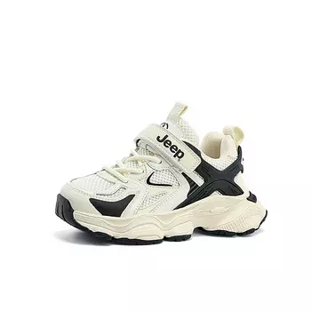 Кроссовки Jeep Kids Lifestyle Shoes Kids Low-top, слоновая кость/черный