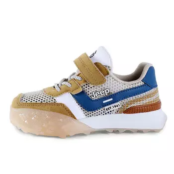 Кроссовки Jeep Kids Lifestyle Shoes Kids Low-top White, коричневый