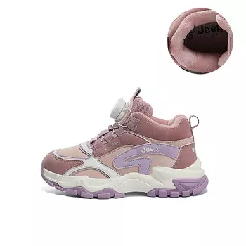 Кроссовки Jeep Kids Lifestyle Shoes Kids Mid-top Purple, фиолетовый