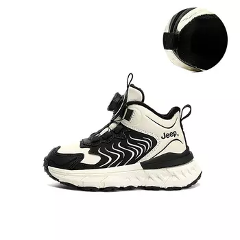 Кроссовки Jeep Kids Lifestyle Shoes Kids Mid-top White, белый/черный