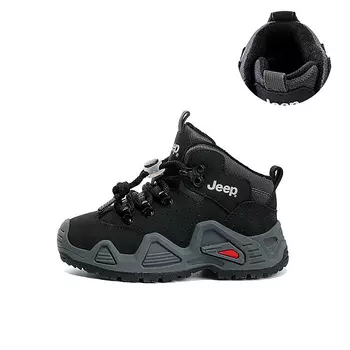 Кроссовки Jeep Kids Lifestyle Shoes Kids Mid-top Gray, черный