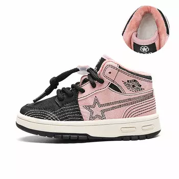 Кроссовки Jeep Kids Lifestyle Shoes Kids Mid-top Black, розовый