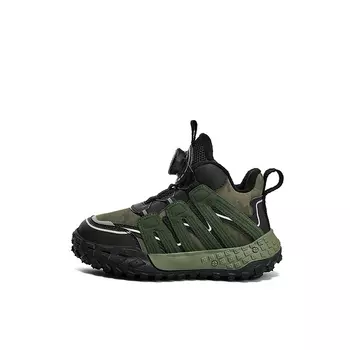 Кроссовки Jeep Kids Lifestyle Shoes Kids Mid-top Green, зеленый