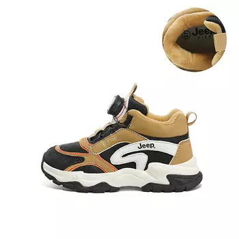 Кроссовки Jeep Kids Lifestyle Shoes Kids Mid-top Black, коричневый