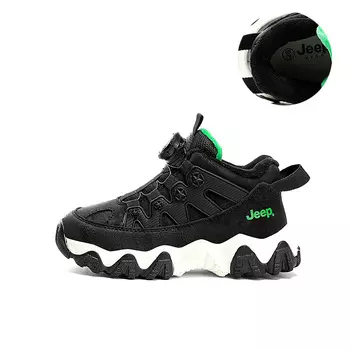 Кроссовки Jeep Kids Lifestyle Shoes Kids Mid-top Black, черный
