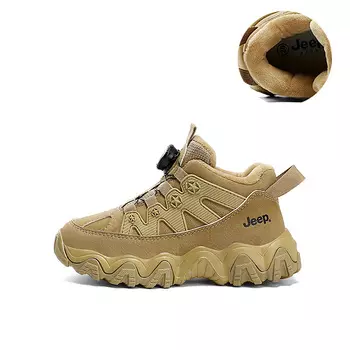 Кроссовки Jeep Kids Lifestyle Shoes Kids Mid-top Khaki, бежевый