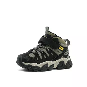 Кроссовки Jeep Kids Lifestyle Shoes Kids Mid-top Green, черный/серый