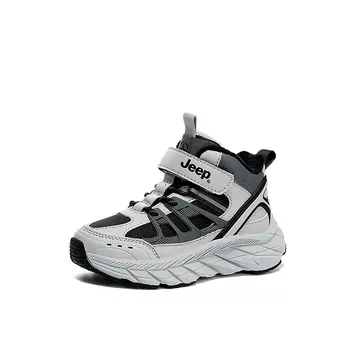 Кроссовки Jeep Kids Lifestyle Shoes Kids Mid-top Gray, черный/серый