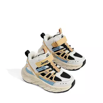 Кроссовки Jeep Kids Lifestyle Shoes Kids Mid-top Khaki, бежевый