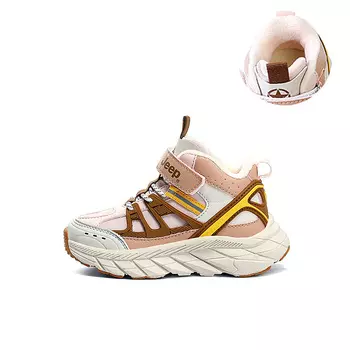 Кроссовки Jeep Kids Lifestyle Shoes Kids Mid-top Pink/Yellow, желтый