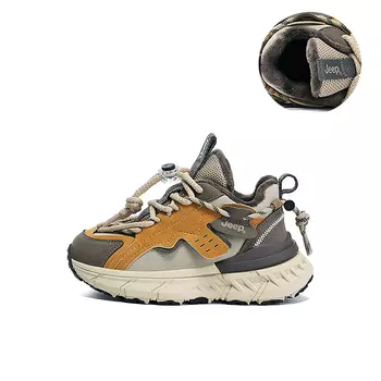 Кроссовки Jeep Kids Lifestyle Shoes Kids Mid-top Coffee, коричневый