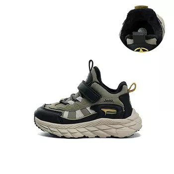 Кроссовки Jeep Kids Lifestyle Shoes Kids Mid-top Gray, черный/серый