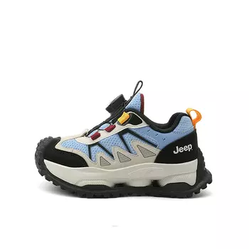 Кроссовки Jeep Kids Outdoor Shoes Kids Low-top Blue/beige/black, голубой