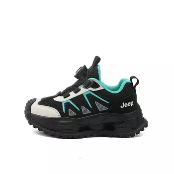 Кроссовки Jeep Kids Outdoor Shoes Kids Low-top White/, черный