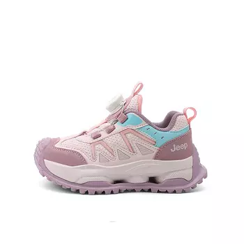 Кроссовки Jeep Kids Outdoor Shoes Kids Low-top Pink/Blue, цвет Begonia Pink