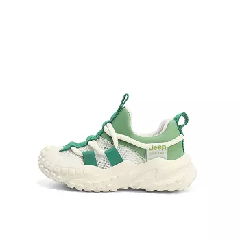 Кроссовки Jeep Kids Outdoor Shoes Kids Low-top Green, зеленый