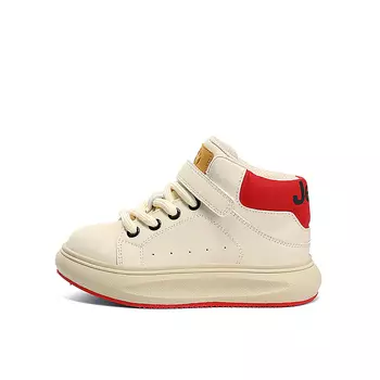 Кроссовки Jeep Kids Skateboarding Shoes Kids High-top Vanilla Rice, цвет Vanilla rice