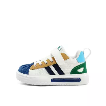 Кроссовки Jeep Kids Skateboarding Shoes Kids Low-top Navy, белый/синий