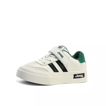 Кроссовки Jeep Kids Skateboarding Shoes Kids Low-top, слоновая кость/зеленый