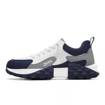 Кроссовки Jeep Lifestyle Men Low-top, бежевый/синий