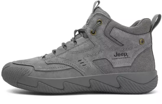 Кроссовки Jeep Lifestyle Shoes Men High-top Gray, серый