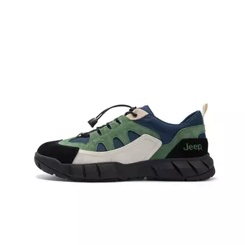 Кроссовки Jeep Lifestyle Shoes Men Low-top Black/green, черный/зеленый