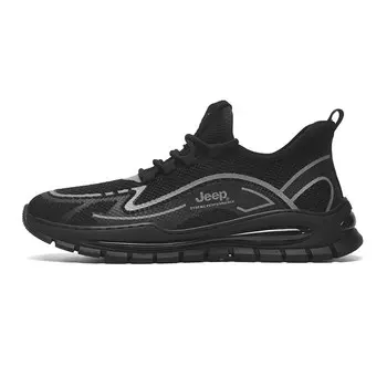 Кроссовки Jeep Lifestyle Shoes Men Low-top Gray, черный