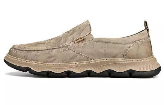 Кроссовки Jeep Lifestyle Shoes Men Low-top Brown, коричневый