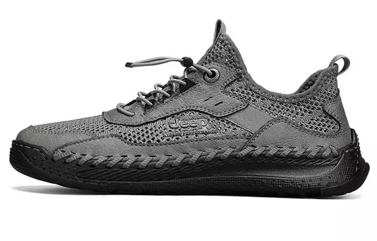 Кроссовки Jeep Lifestyle Shoes Men Low-top Grey/black, серый