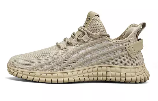 Кроссовки Jeep Lifestyle Shoes Men Low-top Beige/brown, бежевый