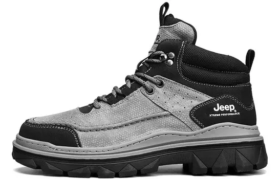 Кроссовки Jeep Lifestyle Shoes Men Mid-top Gray, серый