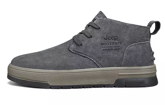 Кроссовки Jeep Lifestyle Shoes Men Mid-top Gray, серый