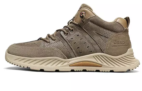 Кроссовки Jeep Lifestyle Shoes Men Mid-top Khaki, хаки
