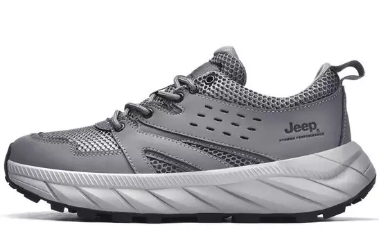 Кроссовки Jeep Lifestyle Shoes Unisex Low-top Gray, серый