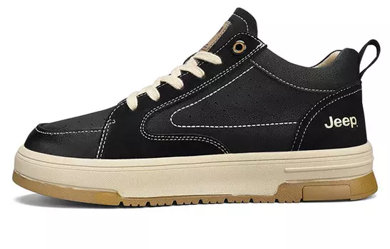 Кроссовки Jeep Lifestyle Shoes Unisex Low-top Black, черный